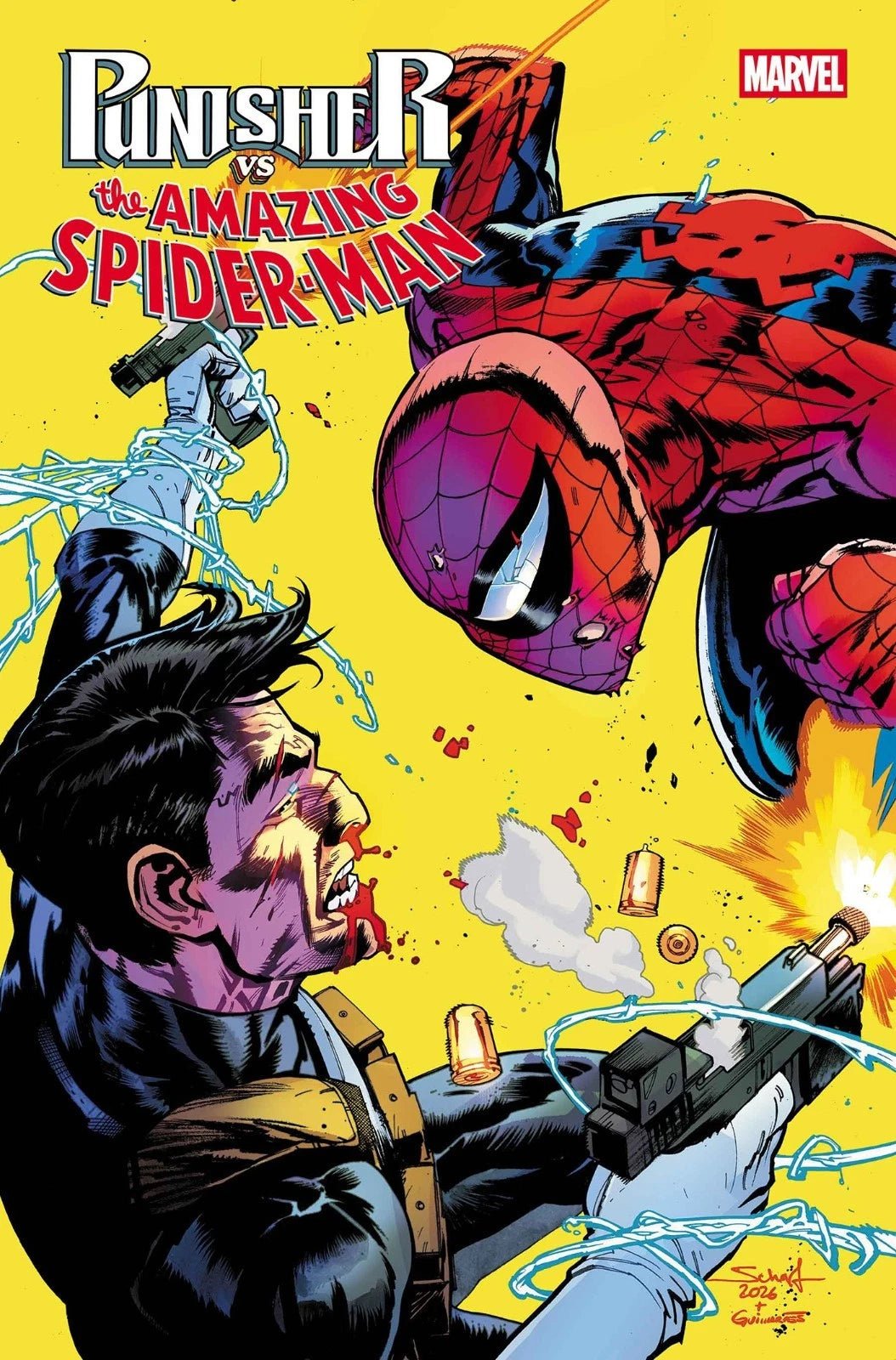Punisher vs Spider-Man 2 Marvel Comics NM - Patrick’s Comics & Cards
