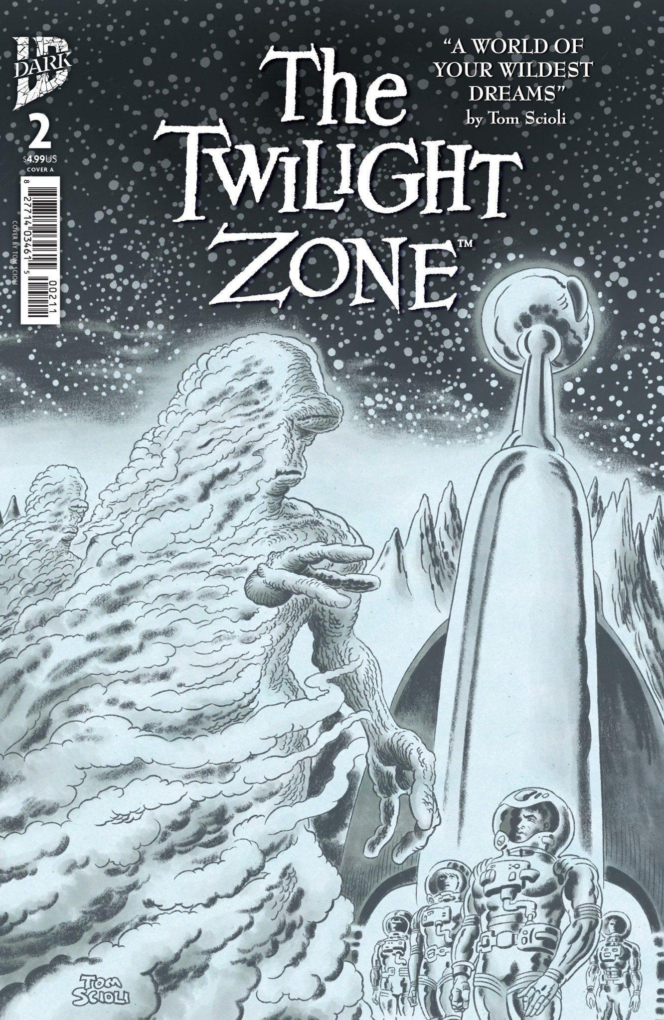 The Twilight Zone 2 (2024) AWA Studios – Tom Scioli Cover A – Sci - Fi Horror Comic – NM - Patrick’s Comics & Cards