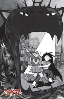 Adventure Time Bonnie the Vampire Hunter #1 (One-Shot) Cover D Caroline Cash B&W 1:10 Var																												 [1:10]
