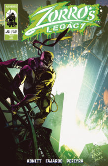 Zorro's Legacy #4 Variant B (Ossio) (Preorder)