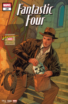 FANTASTIC FOUR #19 MARCO CHECCHETTO INDIANA JONES MARVEL ARTIFACT VARIANT (Preorder)