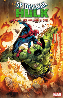 SPIDER-MAN/HULK: FIRE AND BRIMSTONE #4 SERGIO DAVILA 1:25 VARIANT																												 [1:25]