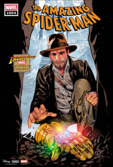 AMAZING SPIDER-MAN #1004 SARA PICHELLI INDIANA JONES MARVEL ARTIFACT VARIANT