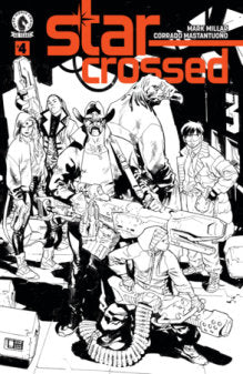 Star-Crossed #4 (CVR B) (B&W) (Stuart Immonen)