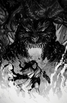 Godzilla: Revenge of the Deadzone [Kai-Sei Era] #2 Variant RI (10) (Tunica B&W Full Art)