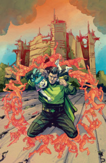 Power Rangers Green #4 E 1:10 INCV Foil Variant (Full Art, Foil, Vargas) (Preorder)