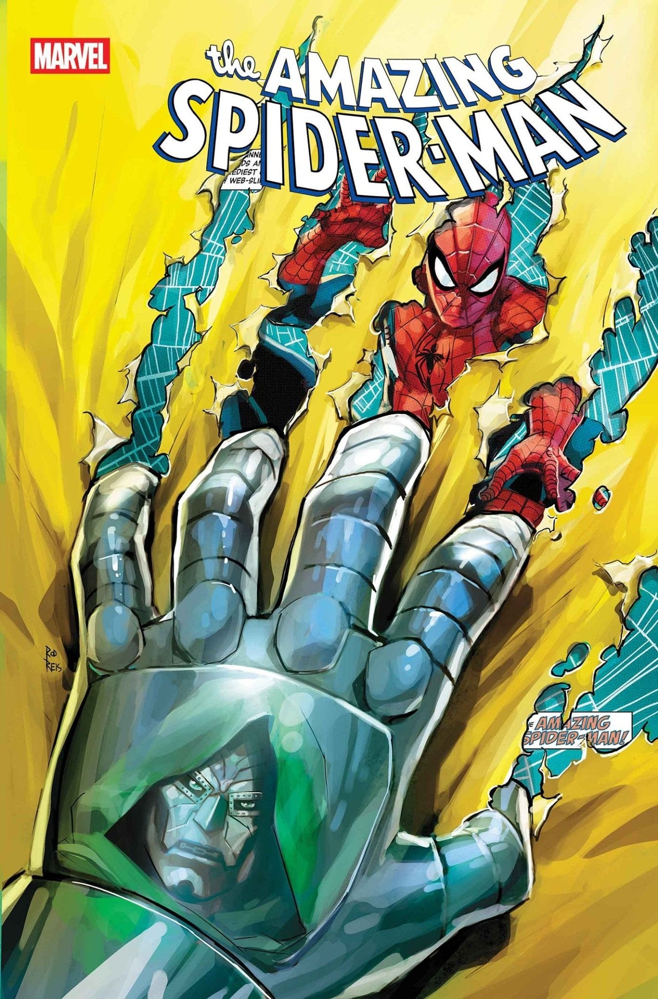 Amazing Spider - Man 24 Rod Reis Doom Homage Variant – Marvel Comic – Limited Collector Cover - Patrick’s Comics & Cards