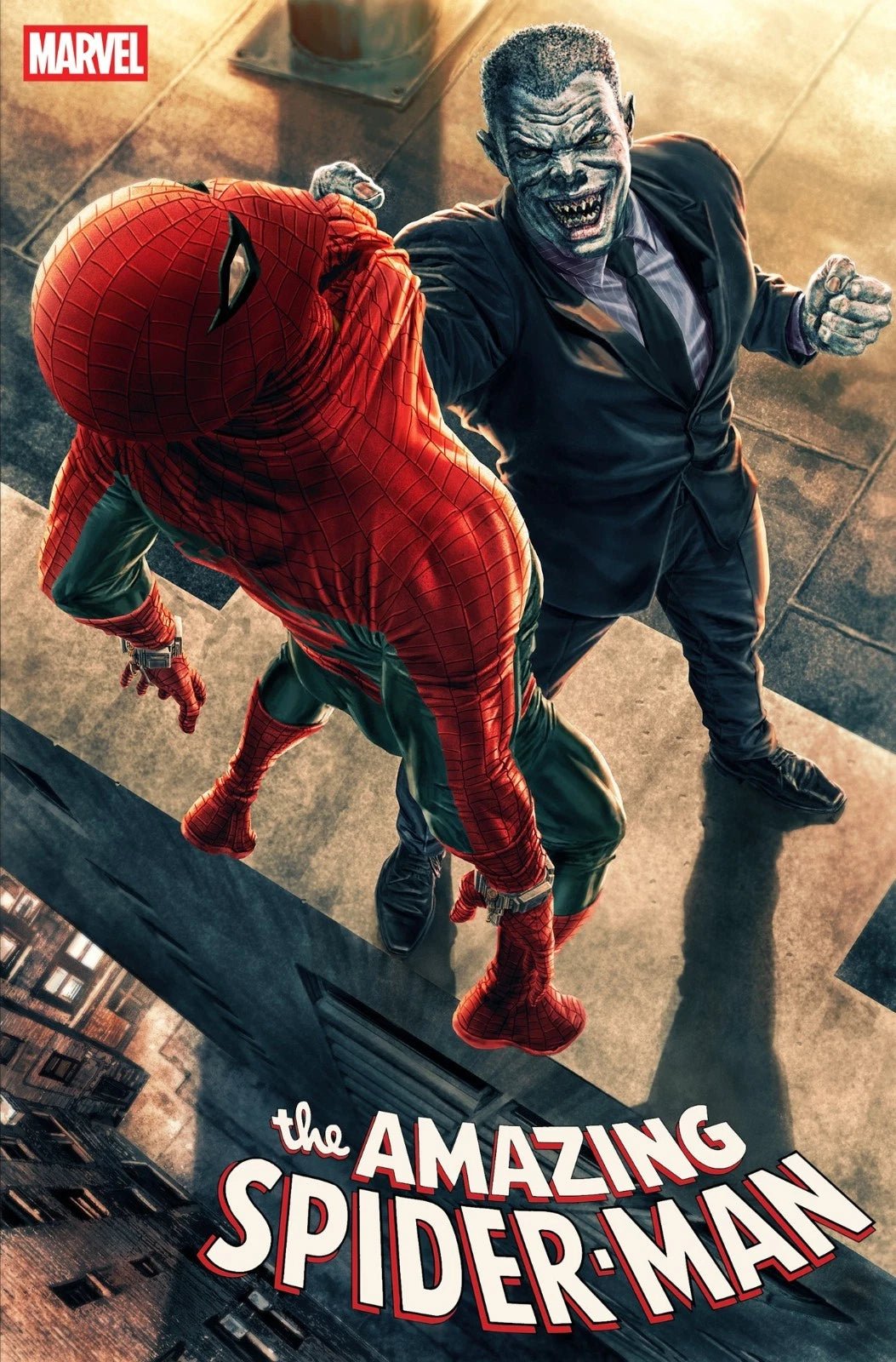 AMAZING SPIDER-MAN 34 LEE BERMEJO AMAZING VISIONS VARIANT MARVEL NM - Patrick’s Comics & Cards