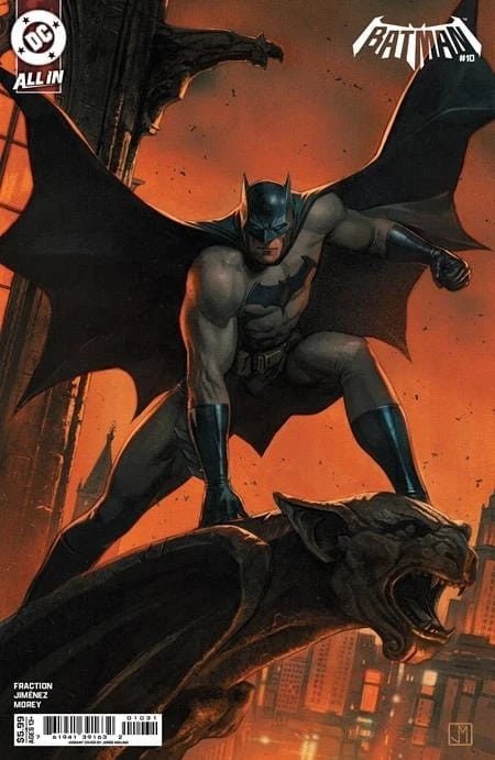 BATMAN 10 Variant C Jorge Molina Card Stock Cover DC Comics NM - Patrick’s Comics & Cards