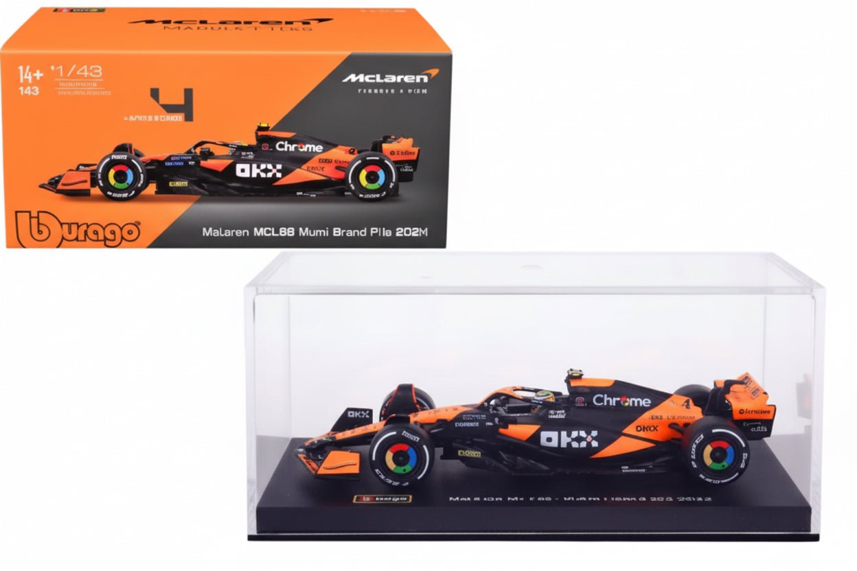 Burago McLaren F1 Lando Norris 1:64 - Patrick’s Comics & Cards