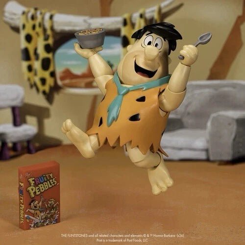 Fred Flintstone Fruity Pebbles 1/12 Scale Action Figure - The Flintstones - Patrick’s Comics & Cards