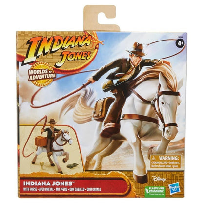 Indiana Jones Toy Figure Set with Horse & Accessories – Ages 4 and Up - Patrick’s Comics & Cards