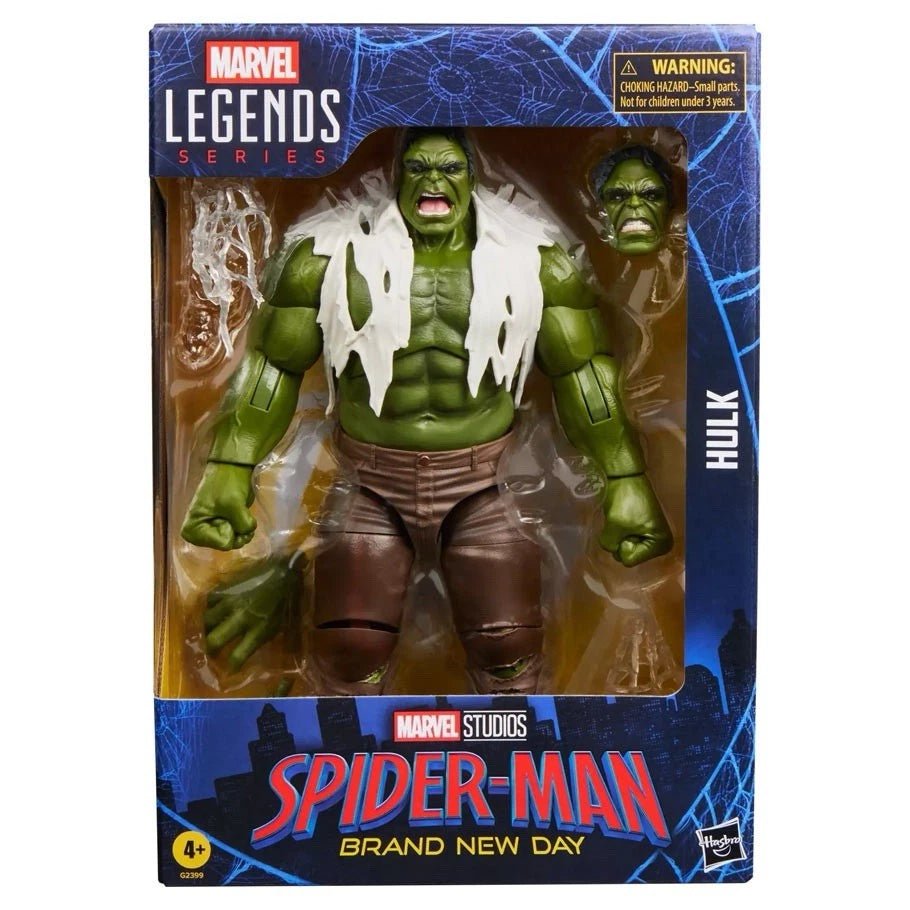 Marvel Legends Spider-Man: Brand New Day Deluxe Hulk Action Figure 6" New - Patrick’s Comics & Cards