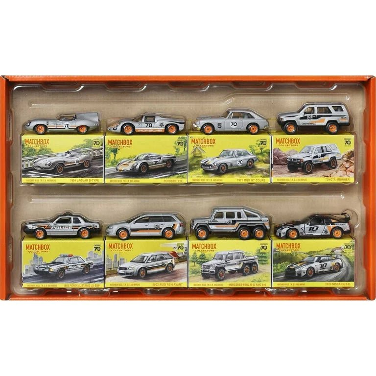 Mattel Matchbox Collector 70th Anniversary Bundle Set of 8 Die - Cast Cars Including 1 Exclusive Vehicle - Patrick’s Comics & Cards