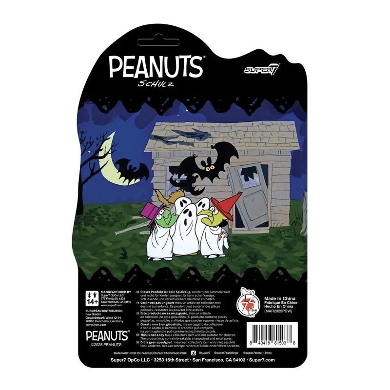 Peanuts ReAction Figures- Charlie Brown (Ghost Sheet)- Super7 - Patrick’s Comics & Cards