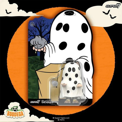 Peanuts ReAction Figures- Charlie Brown (Ghost Sheet)- Super7 - Patrick’s Comics & Cards
