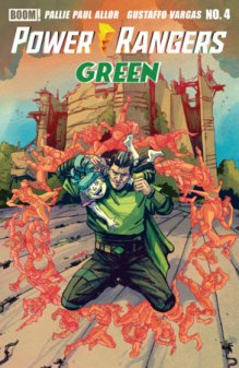 Power Rangers Green #4 B Variant (Dressed, Vargas) (Preorder) - Patrick’s Comics & Cards