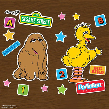 Sesame Street Big Bird & Snuffy ReAction Figures 2-Pack - Patrick’s Comics & Cards