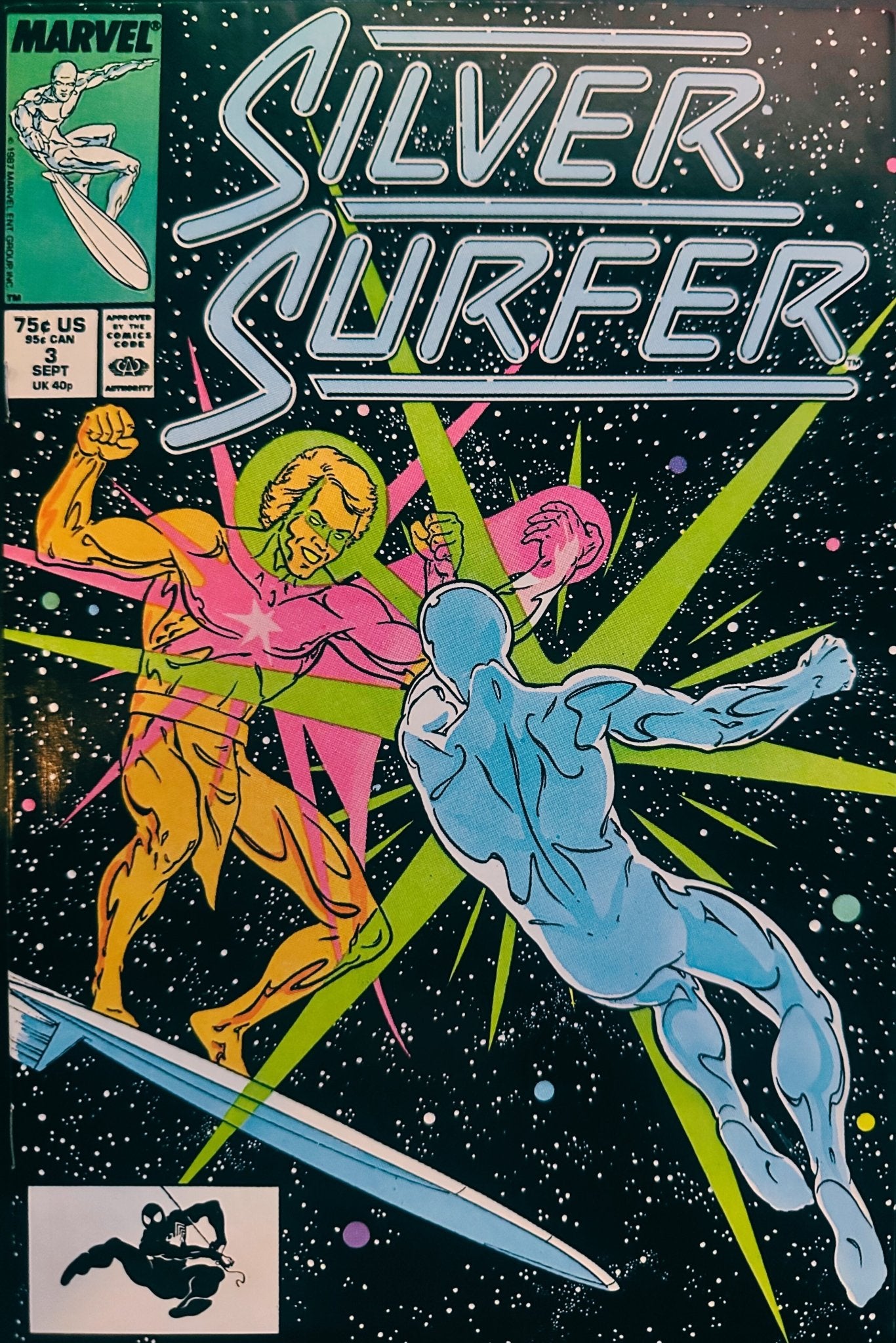 Silver Surfer 3 1986 - Patrick’s Comics & Cards