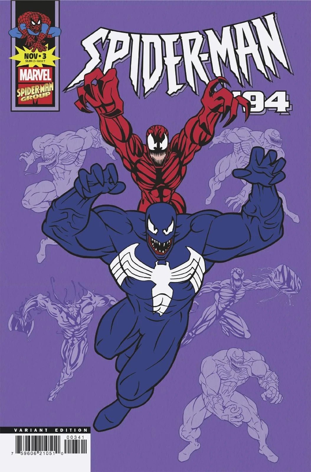SPIDER-MAN '94 3 MARVEL ANIMATION VARIANT - Patrick’s Comics & Cards