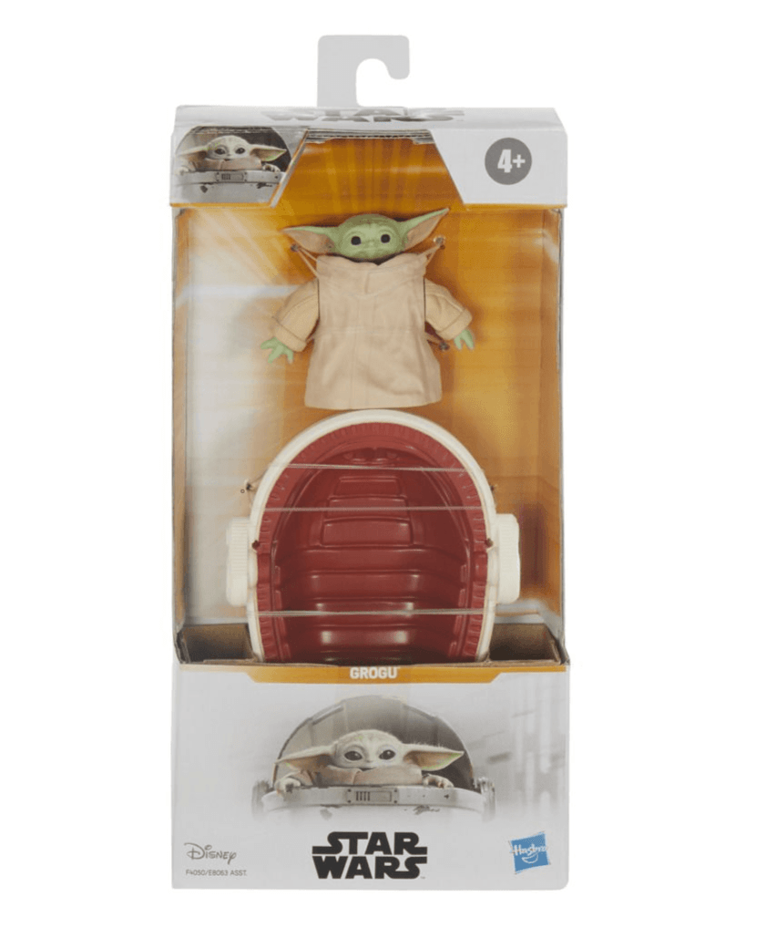 Star Wars Grogu Figure with Hover Pram – The Mandalorian Baby Yoda Toy by Hasbro (Ages 4+) - Patrick’s Comics & Cards