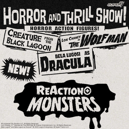 Super7 ReAction+ Figures - Universal Monsters - Dracula- 3.75” - Patrick’s Comics & Cards