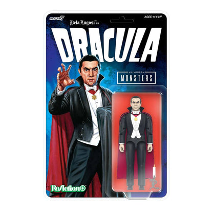 Super7 ReAction+ Figures - Universal Monsters - Dracula- 3.75” - Patrick’s Comics & Cards
