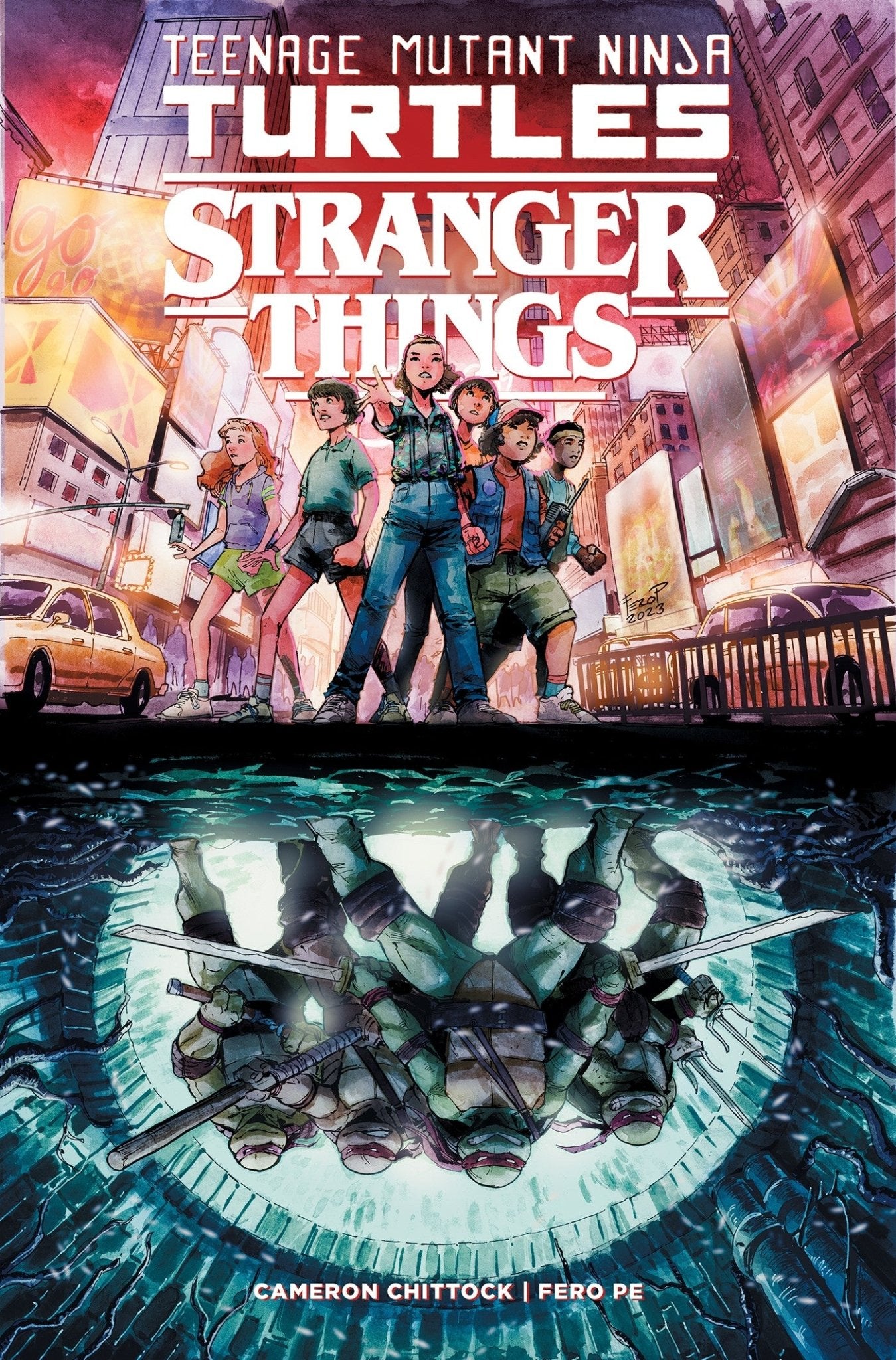 Teenage Mutant Ninja Turtles x Stranger Things - Patrick’s Comics & Cards