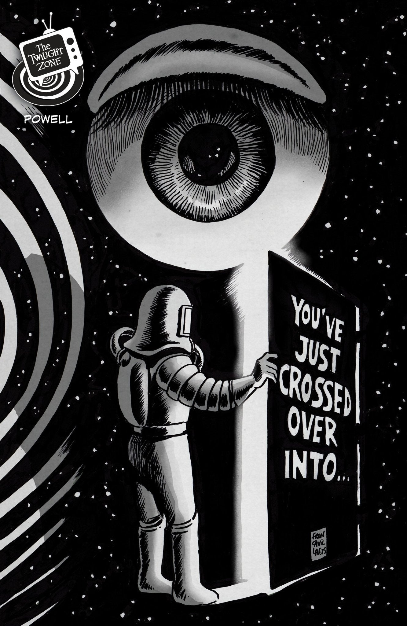 The Twilight Zone 3 Powell Variant Cover – 2025 Dark Horse Comic – NM Sci - Fi Collectible - Patrick’s Comics & Cards