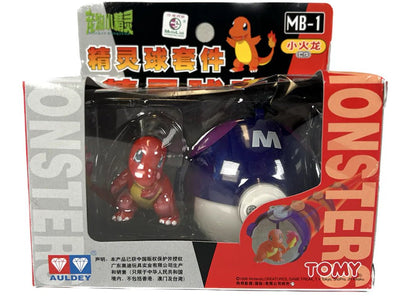 TOMY: Pokemon Monster Collection - Master Ball and Charmander Figure MB-1 - Patrick’s Comics & Cards