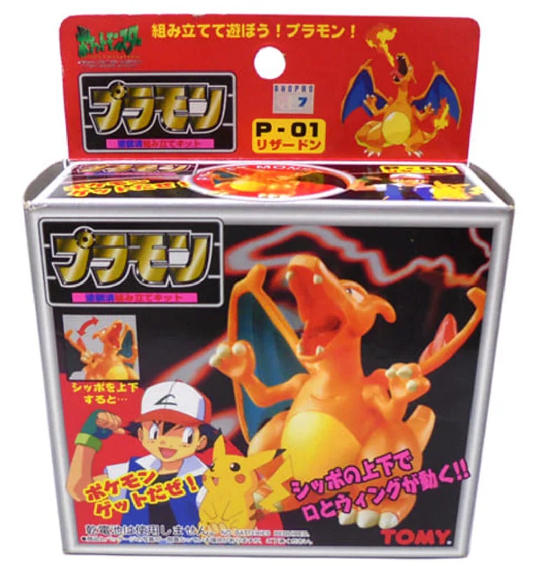 TOMY: Pokemon Pocket Monster Collection - Charizard Model Kit P-01 - Patrick’s Comics & Cards