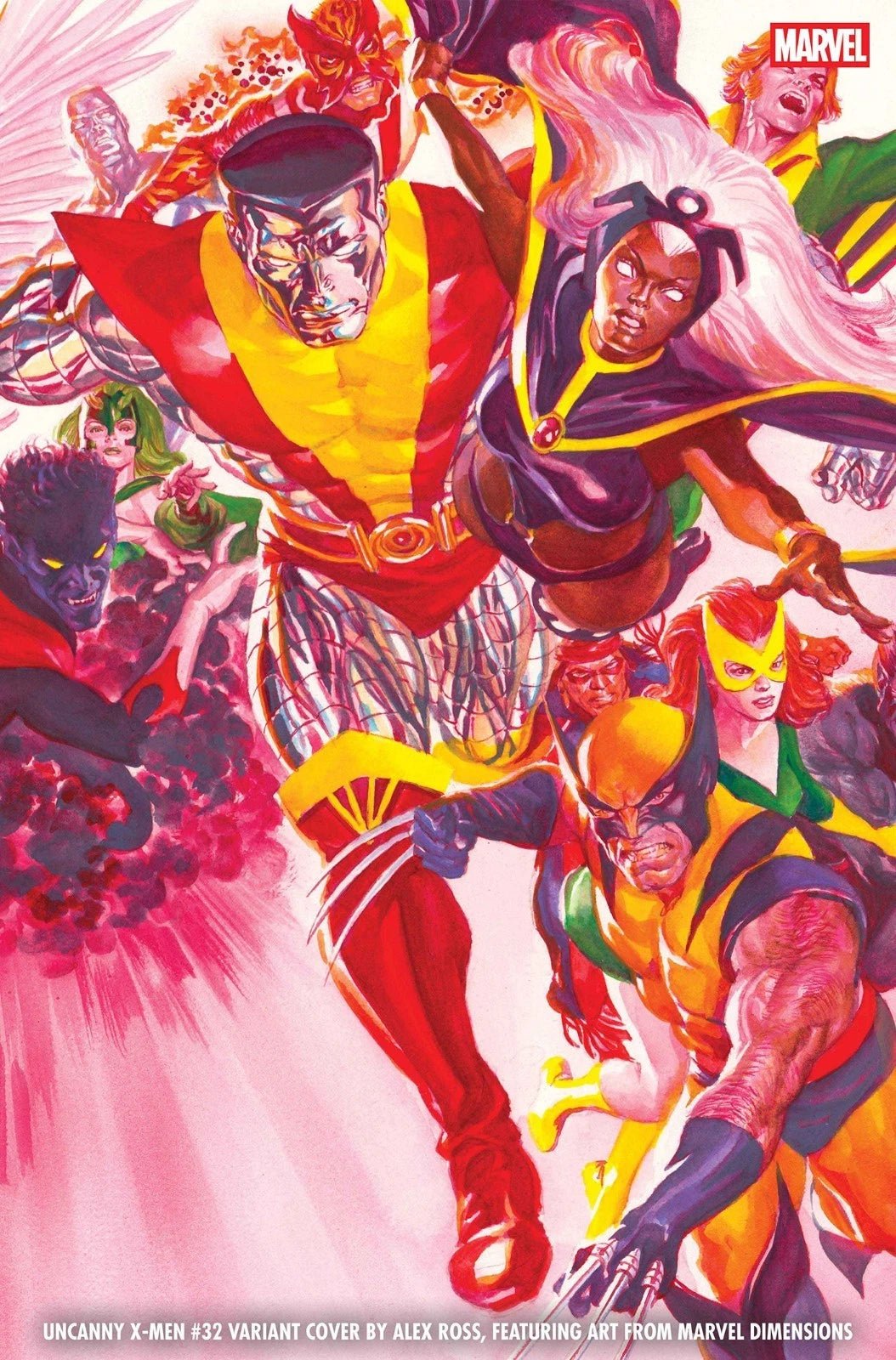 UNCANNY X-MEN 32 ALEX ROSS MARVEL DIMENSIONS VARIANT - Patrick’s Comics & Cards