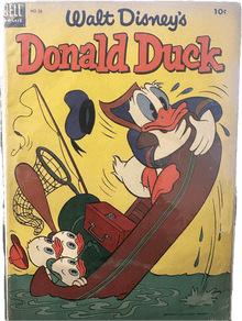 Walt Disney's Donald Duck 36 (1956) - Dell Comics - Patrick’s Comics & Cards