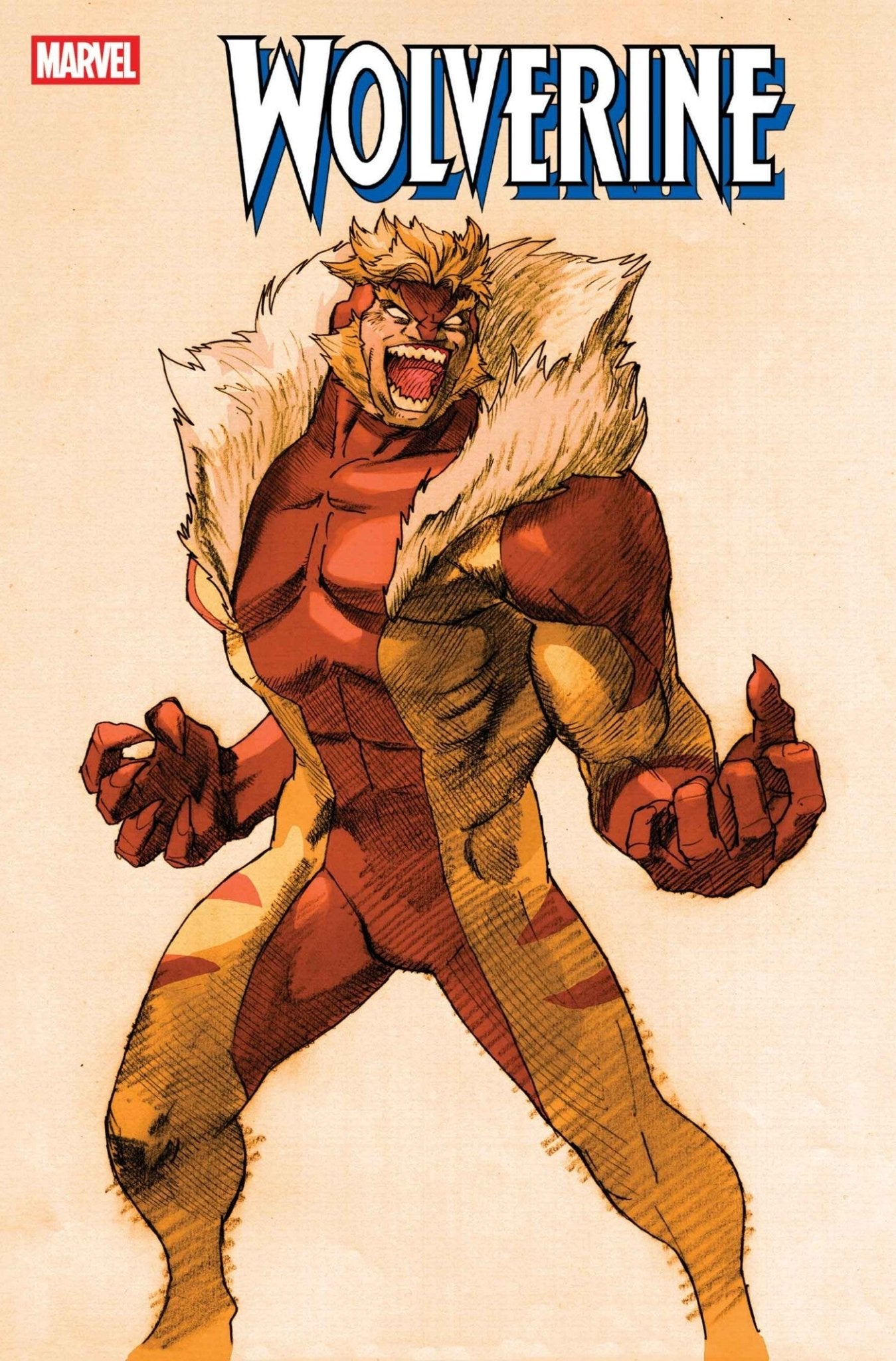 Wolverine 8 Marvel Comics (2024) – Sabretooth Variant Cover – X - Men Key Issue – NM - Patrick’s Comics & Cards